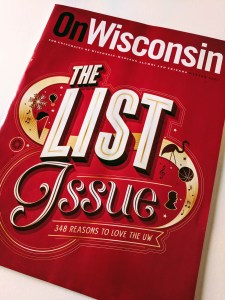 On Wisconsin, Winter 2017