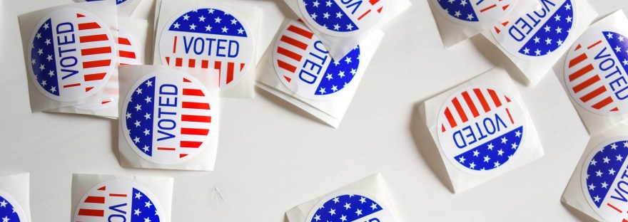 "I Voted" stickers